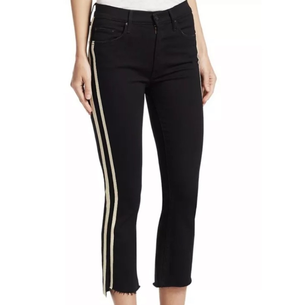 Mother Insider Crop Flare Ankle Cut Jeans